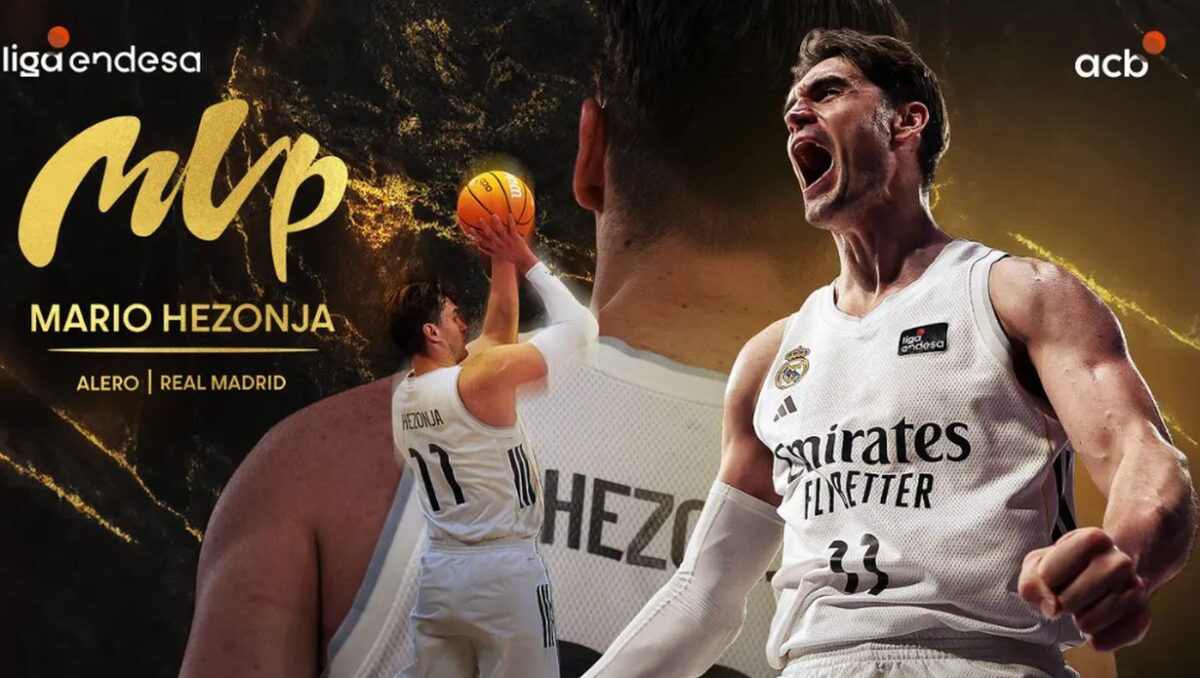 Ο Χεζόνια MVP της Liga Endesa – Ποιοι ακολούθησαν σε ψήφους