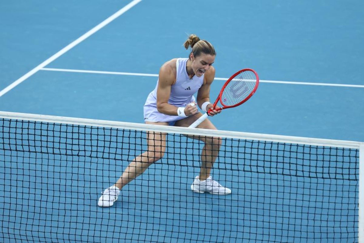 Η Σάκκαρη πανηγυρικά στον τελικό του Athens Open!