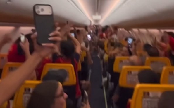 Η viral ανακοίνωση πιλότου για τη νίκη της Ισπανίας στο Μουντιάλ (vid)