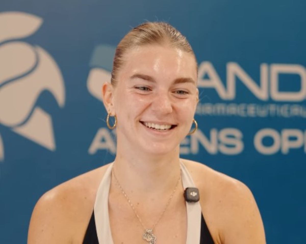 Οι αθλήτριες του Athens Open «δοκίμασαν» τα ελληνικά τους (vid)