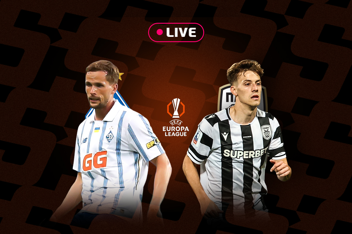 LIVE: ΝΤΙΝΑΜΟ ΚΙΕΒΟΥ – ΠΑΟΚ