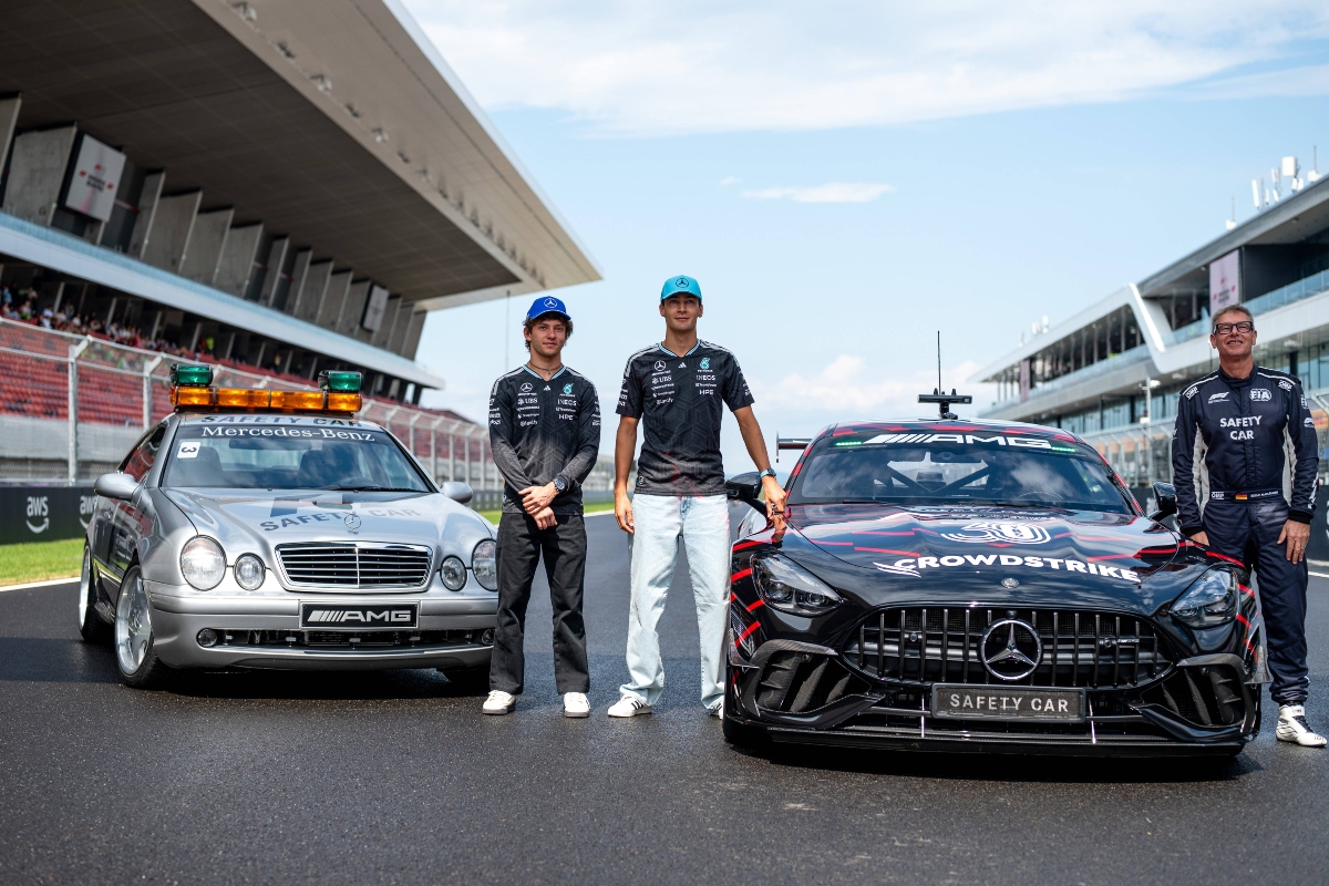 Ντεμπούτο για το νέο Safety Car της Mercedes στην Ουγγαρία (vid)