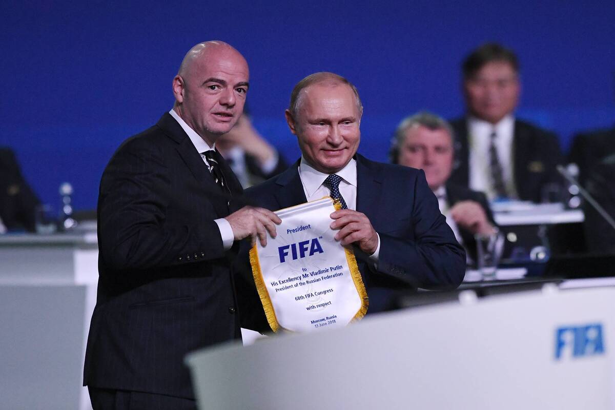 Η FIFA εξετάζει την άρση του αποκλεισμού της Ρωσίας – Μετά την απόφαση της ΔΟΕ ανοίγει ξανά η συζήτηση
