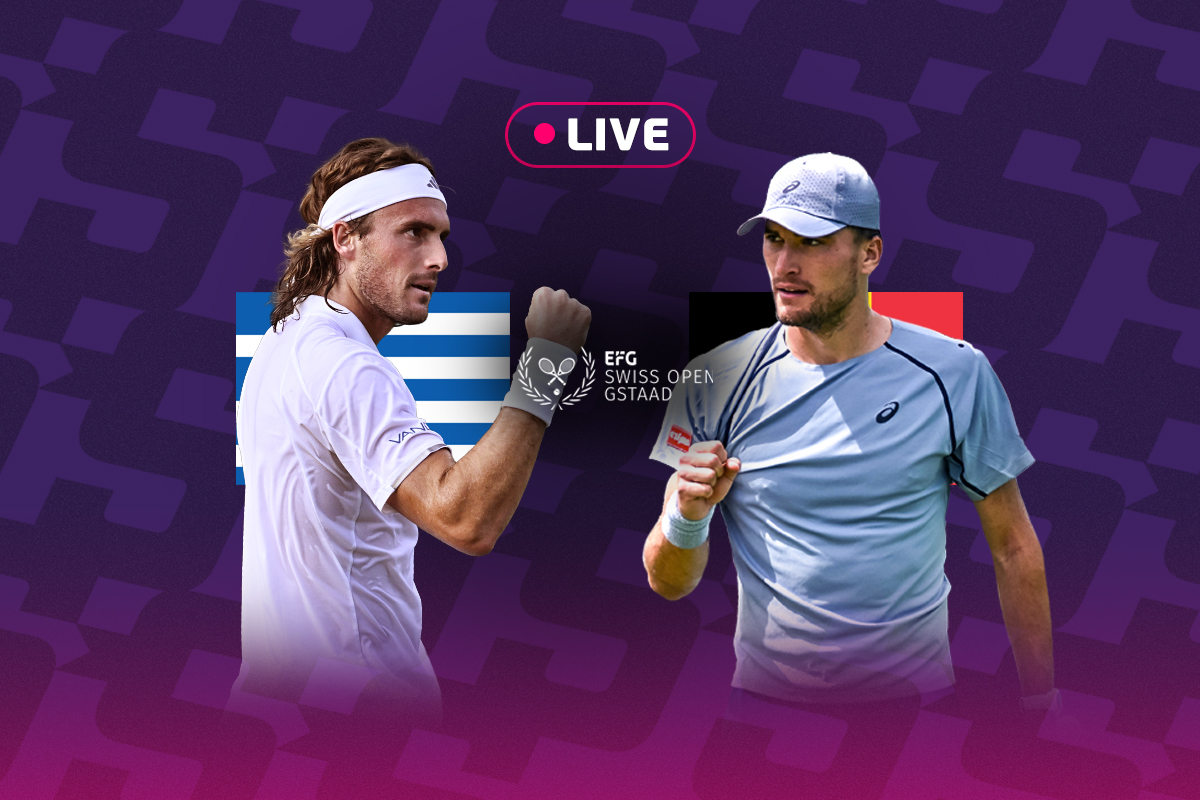 LIVE: Τσιτσιπάς – Κολινιόν στον τελικό του ATP στο Γκστάαντ