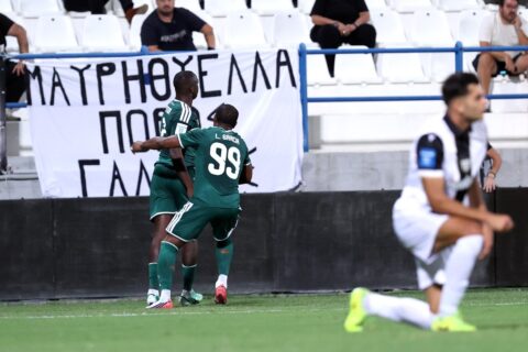 Η φοβερή ενέργεια του Τεττέη για το 1-0 του Παναθηναϊκού κόντρα στην Καλαμάτα (vid)