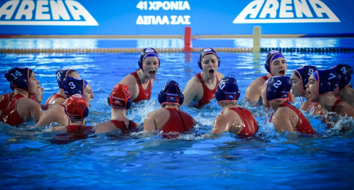 Ολυμπιακός – Καταλούνια, πού θα μεταδοθεί ο τελικός του Super Cup πόλο γυναικών