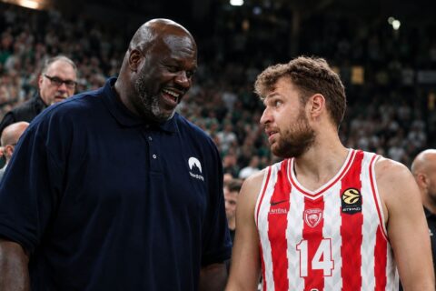 Βεζένκοφ για Σακίλ Ο’Νιλ στην κάμερα του Sportal: «Έφυγε στο ημίχρονο – Τι έγινε, δεν του άρεσε;» (vid)