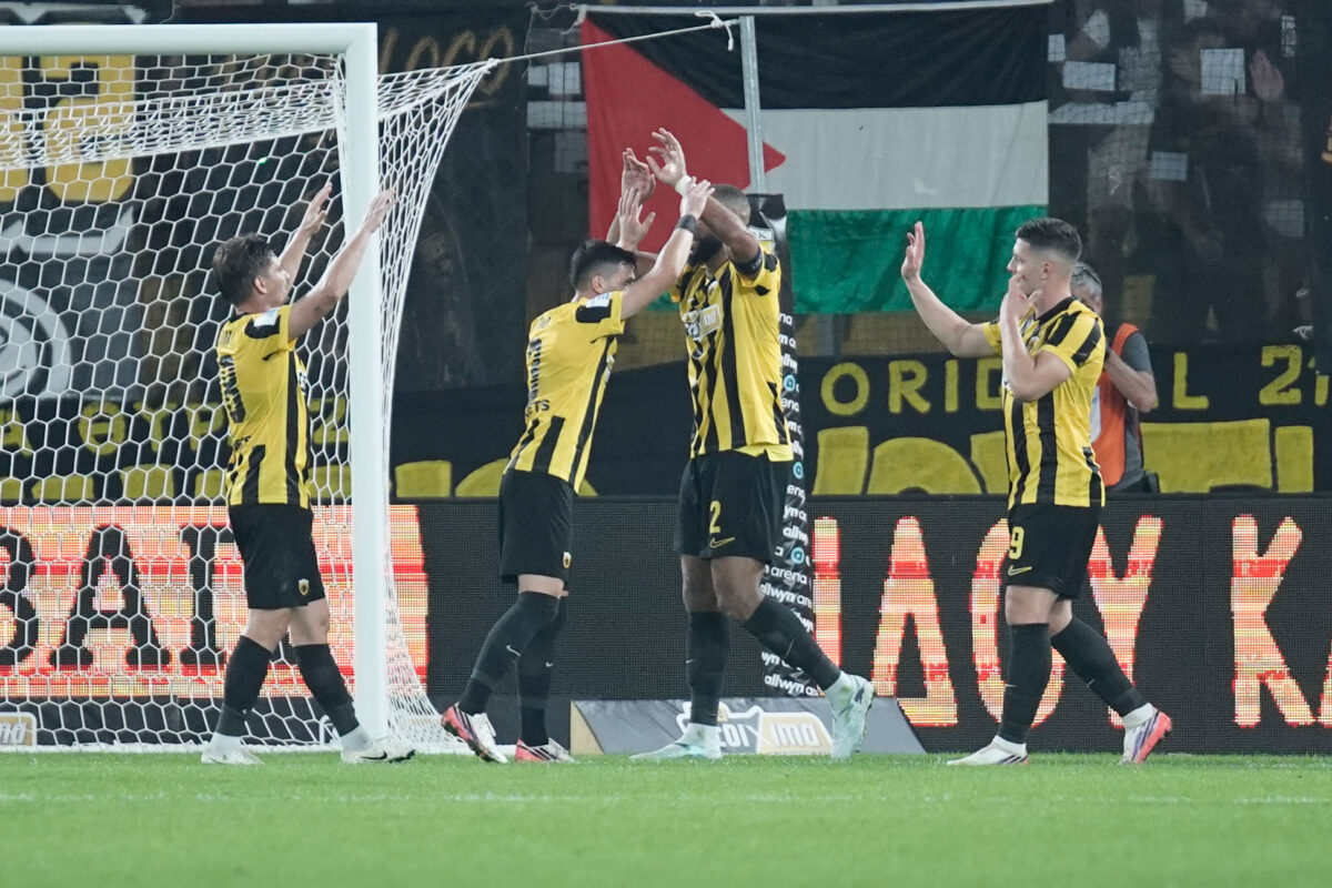 Με κεφαλιά του Μουκουντί το 2-0 για την ΑΕΚ κόντρα στον ΟΦΗ