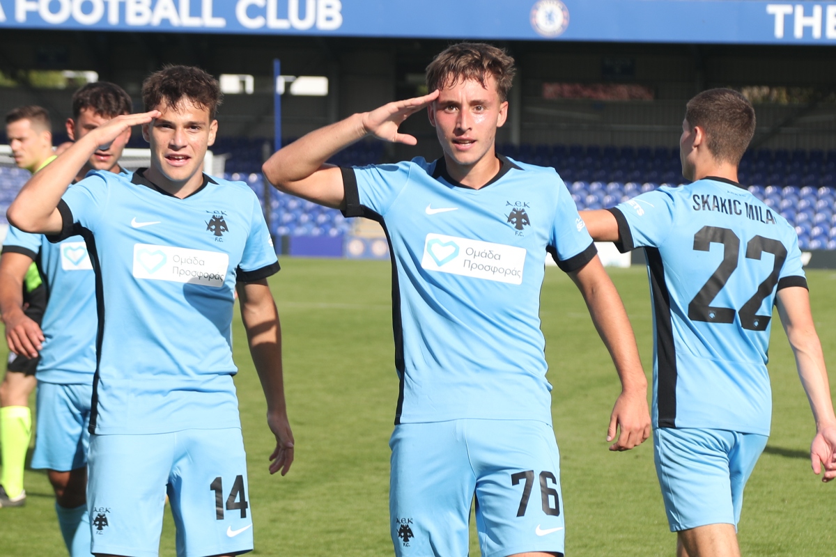 Ιστορικό πρώτο τρίποντο για την ΑΕΚ στο Youth League!