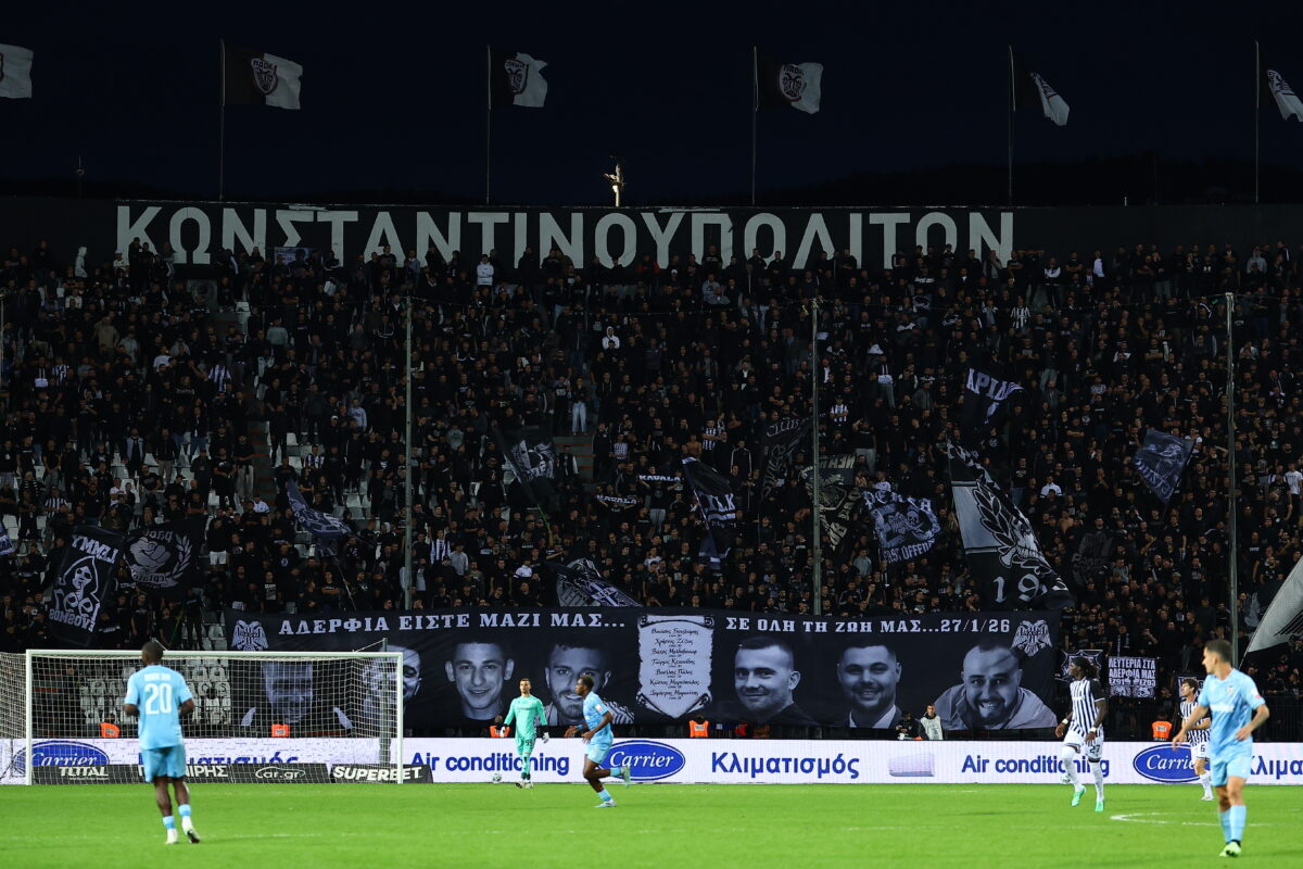 Αποδοκιμασίες και υβριστικά συνθήματα στην Τούμπα μετά την ήττα του ΠΑΟΚ από την Καλαμάτα