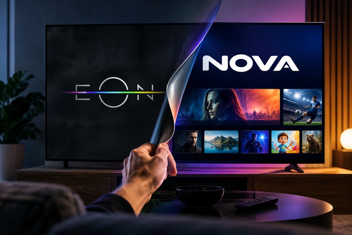 Η EON γίνεται… Nova TV: Τι αλλάζει για τους συνδρομητές