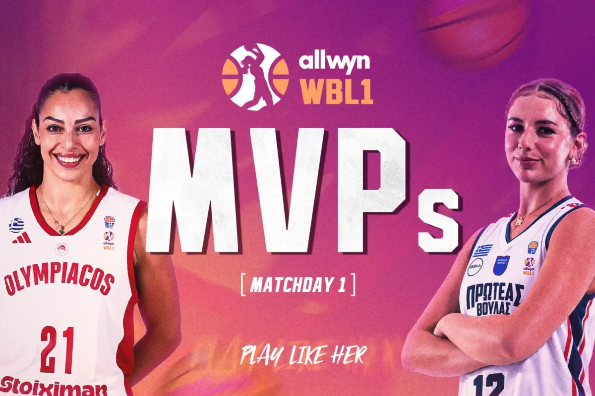 WBL 1: Με ελληνική σφραγίδα οι MVP της πρεμιέρας
