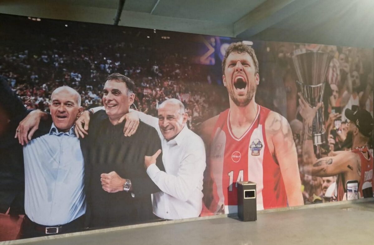 Ολυμπιακός: Η Sunel Arena σε ερυθρόλευκο φόντο με τον θρίαμβο στο Final Four της Αθήνας (vid)