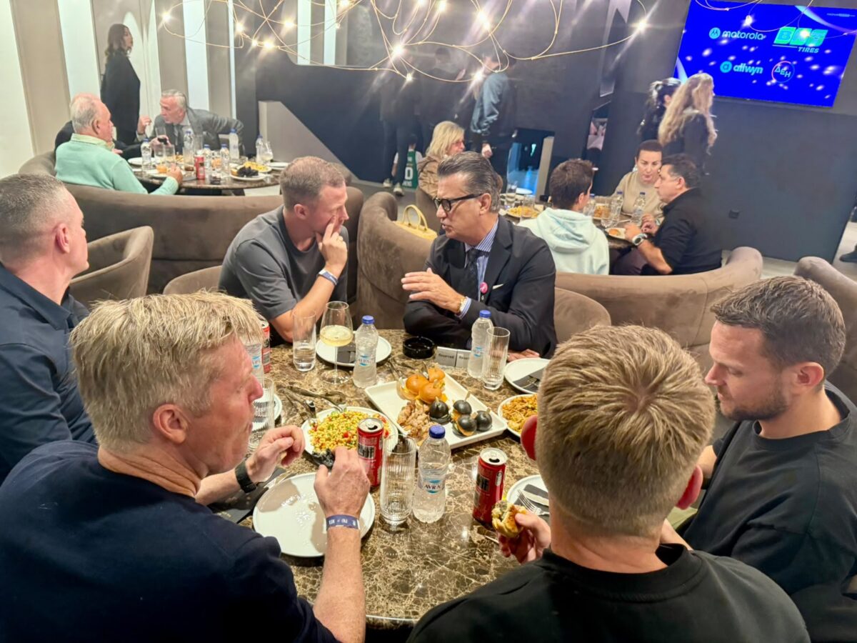 Παρθενόπουλος και Νίστρουπ συνέφαγαν στο VIP Lounge του T-Center