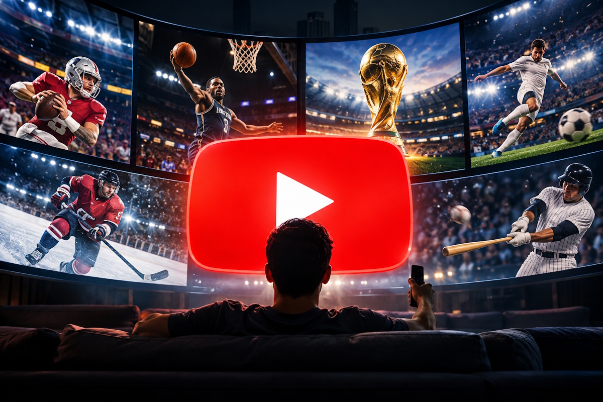 Το YouTube μπαίνει δυνατά στη μάχη των αθλητικών δικαιωμάτων